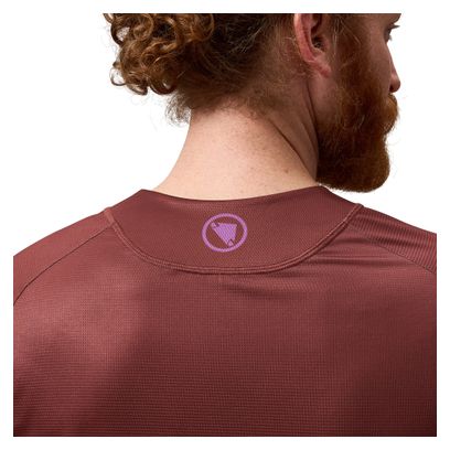 Warten Bild – Langarmtrikot Endura Core Printed Orange Herren