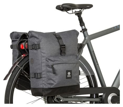 Agu H2O Roll-Top II Double Bike Bag Urban 28L Grey