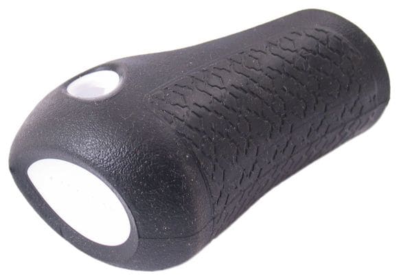 GAZELLE Grips Cap Left Basic 88 Mm - Noir Avec Passepoil Blanc