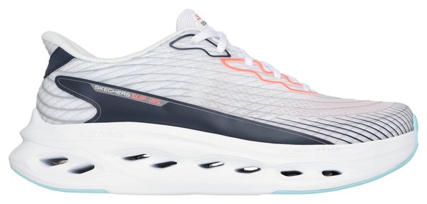 Zapatillas de running Skechers Max Cushioning Glide-Step blancas para hombre