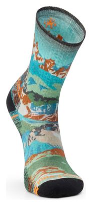 Chaussettes Smartwool Hike Light Cushion Alpine Trail Gris Homme