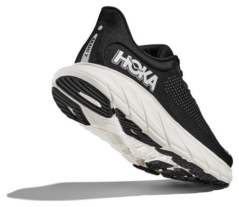 Chaussures Running Hoka One One Arahi 7 Noir Blanc Homme