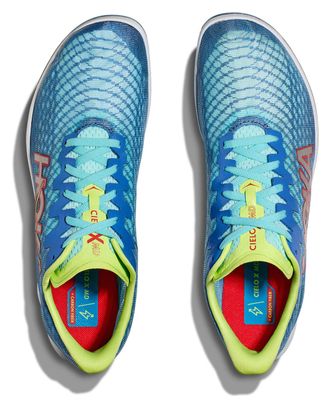 Chaussures Athlétisme Hoka One One Cielo X 2 MD Bleu Unisex