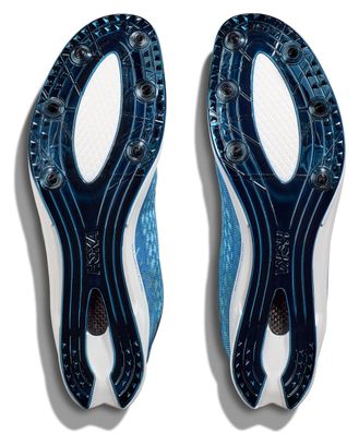 Chaussures Athlétisme Hoka One One Cielo X 2 MD Bleu Unisex