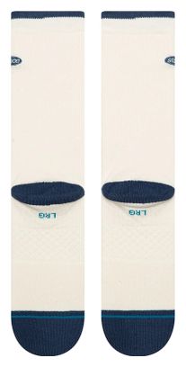 Calzini Stance Blurred Crew beige/blu