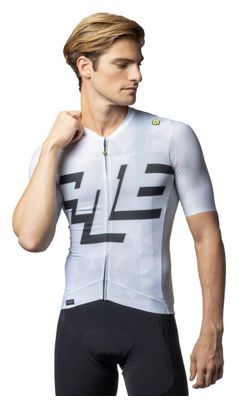 Maillot Manches Courtes Alé Multiverso Blanc