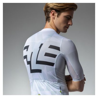 Maillot Manches Courtes Alé Multiverso Blanc