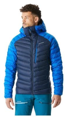 Daunenjacke zum Bergsteigen Mann Simond -12°C Blau