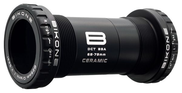 Boîtier de Pédalier Bikone DCTech BSA Céramique pour Sram DUB 29mm Noir