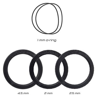 Boîtier de Pédalier Bikone DCTech BSA Céramique pour Sram DUB 29mm Noir