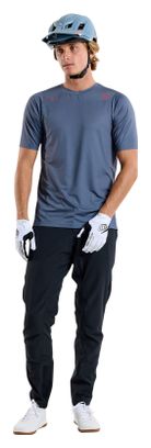 Maillot Manches Courtes Troy Lee Designs Skyline Bleu