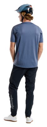 Maillot Manches Courtes Troy Lee Designs Skyline Bleu