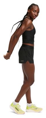 Women's Hoka Race Day Black split shorts