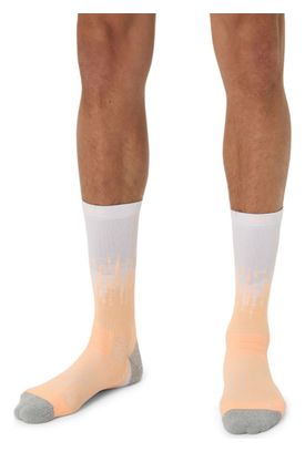 Asics Performance Run Crew Oranje/Wit Unisex Sokken
