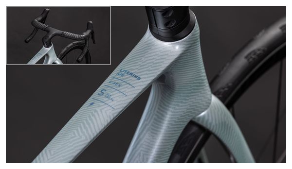 Cube Litening Air C:68X SLT Bicicletta da strada Shimano Dura-Ace Di2 12S 700 mm Grigio Xenon Grid Verde 2026