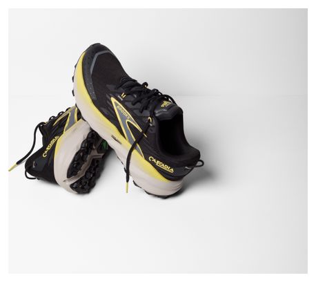 Chaussures Trail Brooks Cascadia 19 Noir/Jaune Homme