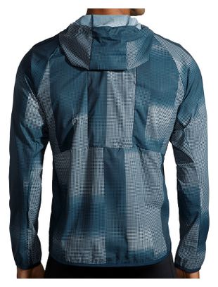 Brooks Canopy Windbreaker Jacket Blue