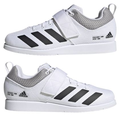 adidas running Powerlift 5 Training Shoes White Black Unisex