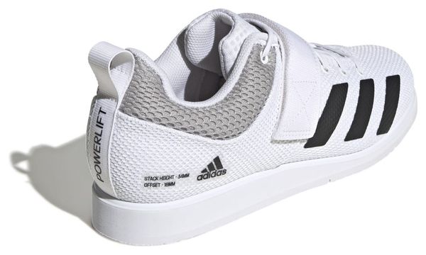adidas running Powerlift 5 Training Shoes White Black Unisex