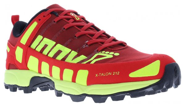 Inov-8 X-Talon 212 Trail Shoes Red Yellow
