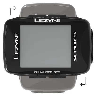 Contador GPS Lezyne Super Pro (Cardio / Speed-Cadence)