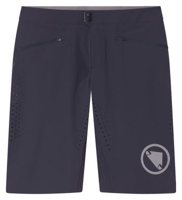 Pantalones cortos de ciclismo de montaña Endura Singletrack Lite gris oscuro para hombre