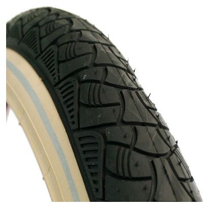 DELI TIRE Pneu Extérieur Sa-238 24 X 2.125 /Crème Reflexion