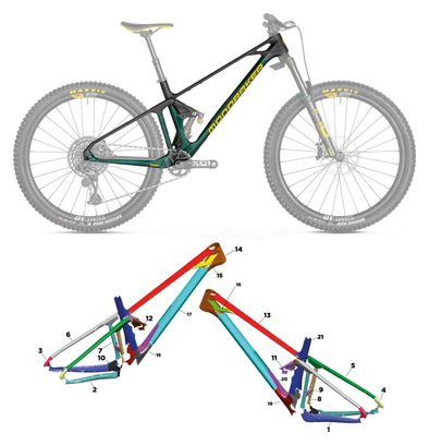 Mondraker Foxy Carbon - 2022 - M - Glossy