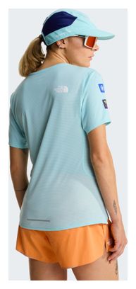 The North Face Summit High Trail Kurzarm-Shirt für Damen, Blau