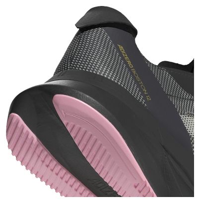 Running shoes adidas Adizero Boston 12 Black/Pink/Orange Women