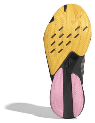 Chaussures Running adidas Adizero Boston 12 Noir/Rose/Orange Femme