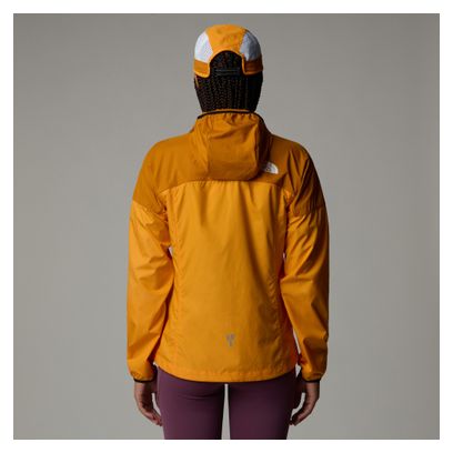 The North Face Higher Run Wind Jacket Women Orange