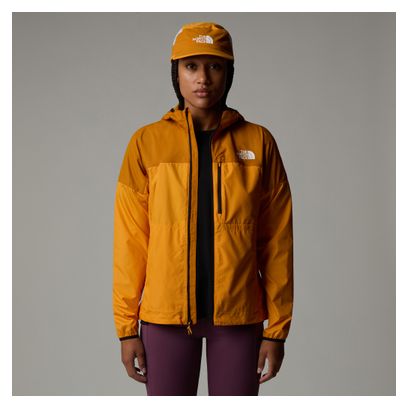 The North Face Higher Run Wind Jacket Women Orange