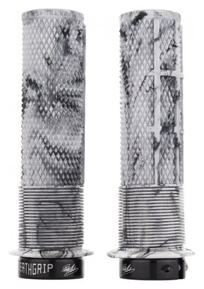 DMR DeathGrip Thin Grips with Flanges Snow Camo