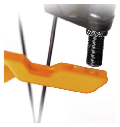 Bomba de pie SKS Air-X-Plorer Digi 10.0 (Max144 PSI /10 bar) Negro / Naranja