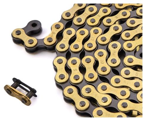 BMX CHAINE OR 1/2 x1/8  ACIER KHEBIKES