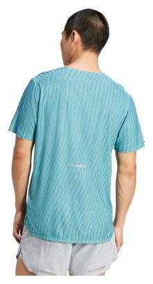 Adidas Performance adi365 Hardloopshirt met korte mouwen Blauw Heren