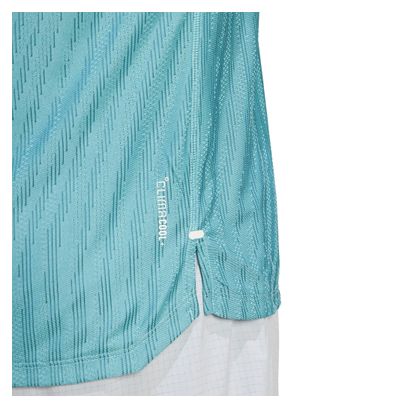 Adidas Performance adi365 Hardloopshirt met korte mouwen Blauw Heren