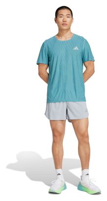 Adidas Performance adi365 Hardloopshirt met korte mouwen Blauw Heren