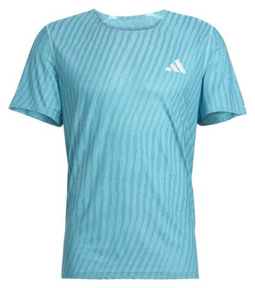 Adidas Performance adi365 Hardloopshirt met korte mouwen Blauw Heren