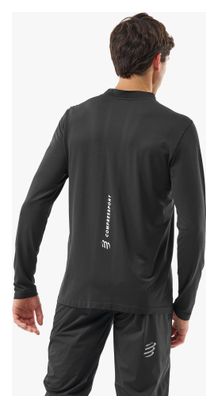 Maglia a maniche lunghe Compressport Performance Nero Uomo