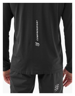 Maglia a maniche lunghe Compressport Performance Nero Uomo