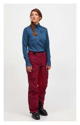 Pantalón impermeable Peak Performance Vislight GTX C-Knit Rosa Mujer