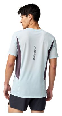 Brooks High Point 2.0 korte mouwen shirt blauw heren