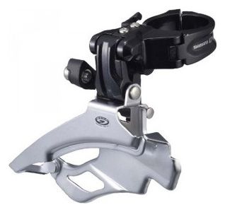 Shimano Deore M591 3x9sp Front Derailleur - Down Swing Duall Pull 34.9mm