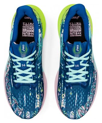 Zapatillas de running Asics Noosa Tri 14 azul multicolor mujer