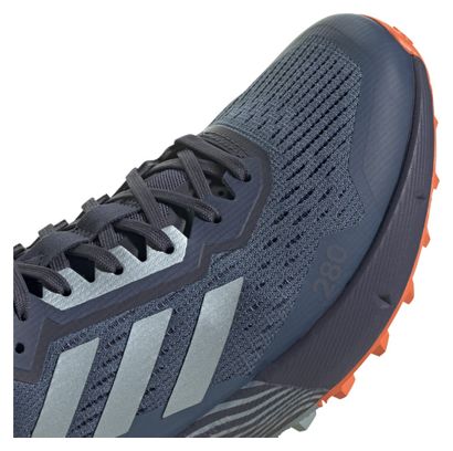 Chaussures Trail Running adidas Terrex Agravic Flow 2 Bleu Rose Orange Femme
