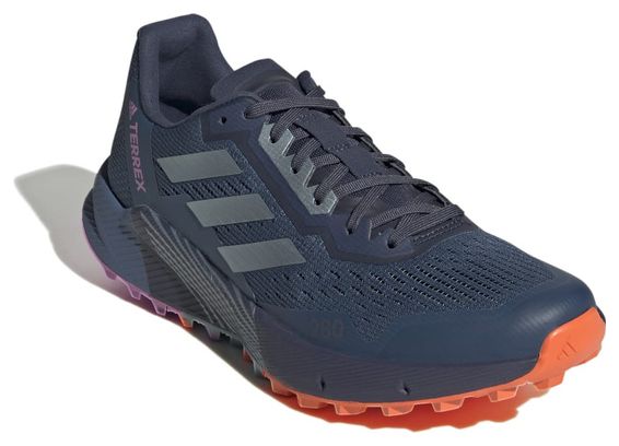 Chaussures Trail Running adidas Terrex Agravic Flow 2 Bleu Rose Orange Femme