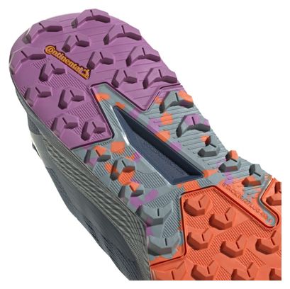Chaussures Trail Running adidas Terrex Agravic Flow 2 Bleu Rose Orange Femme