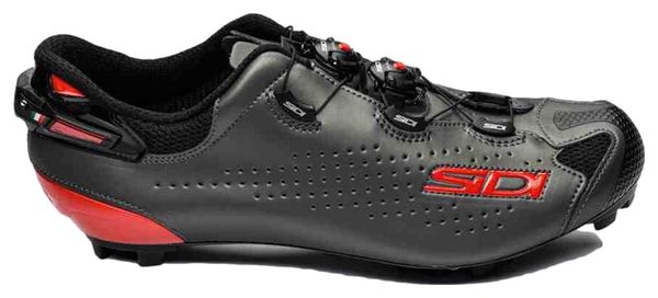 Sidi Tiger 2 Limited Edition Grey Anthracite / Red MTB Shoes